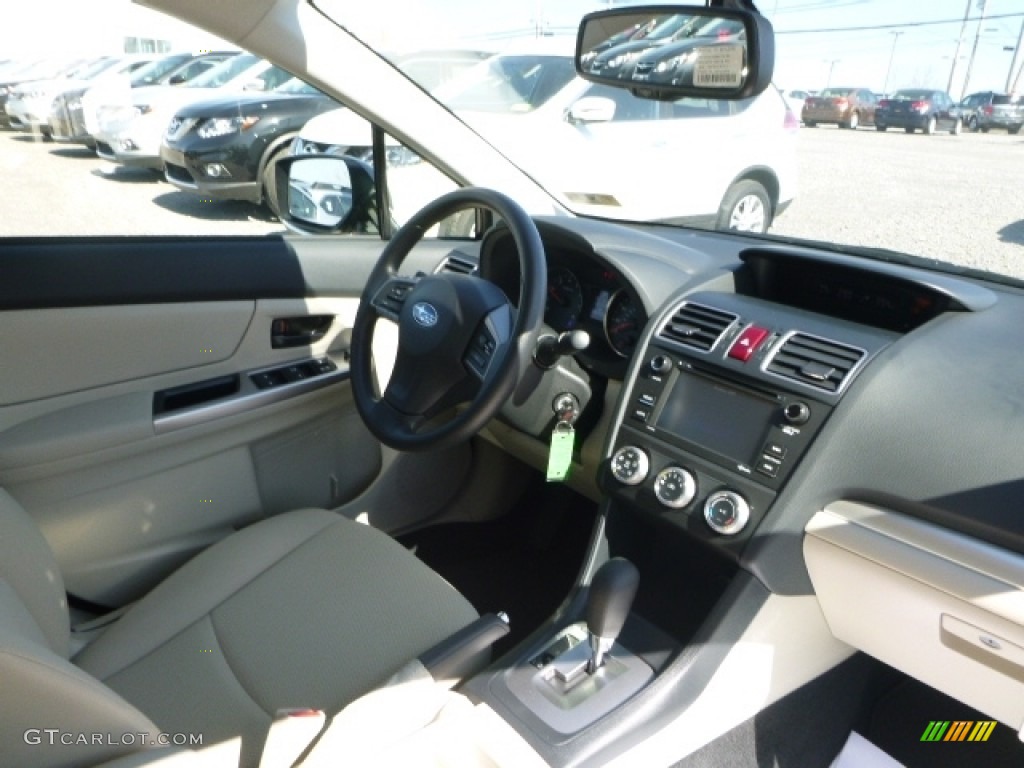 2016 Impreza 2.0i 4-door - Crystal Black Silica / Ivory photo #4