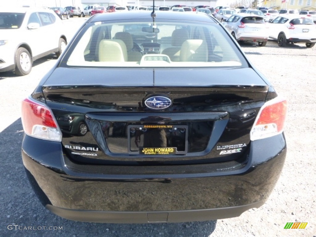 2016 Impreza 2.0i 4-door - Crystal Black Silica / Ivory photo #7