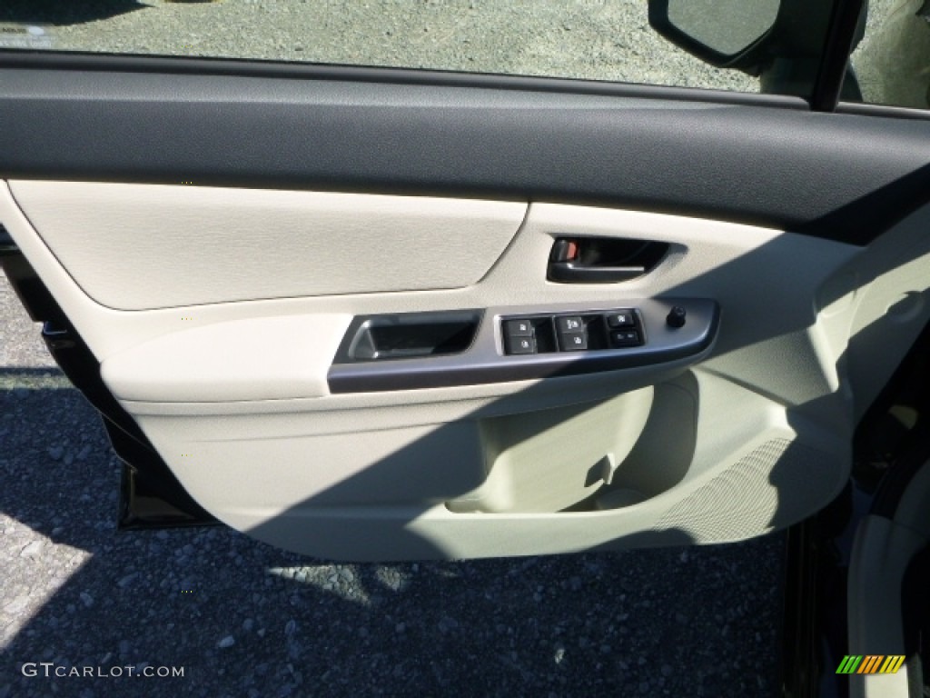 2016 Impreza 2.0i 4-door - Crystal Black Silica / Ivory photo #12