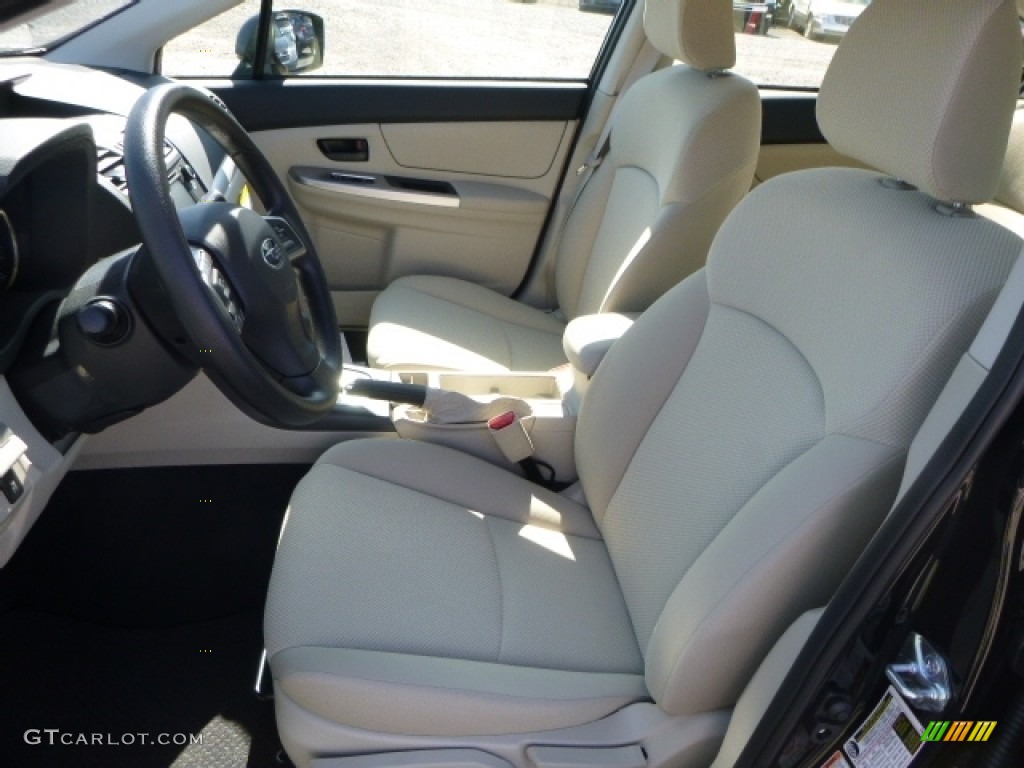 2016 Impreza 2.0i 4-door - Crystal Black Silica / Ivory photo #13