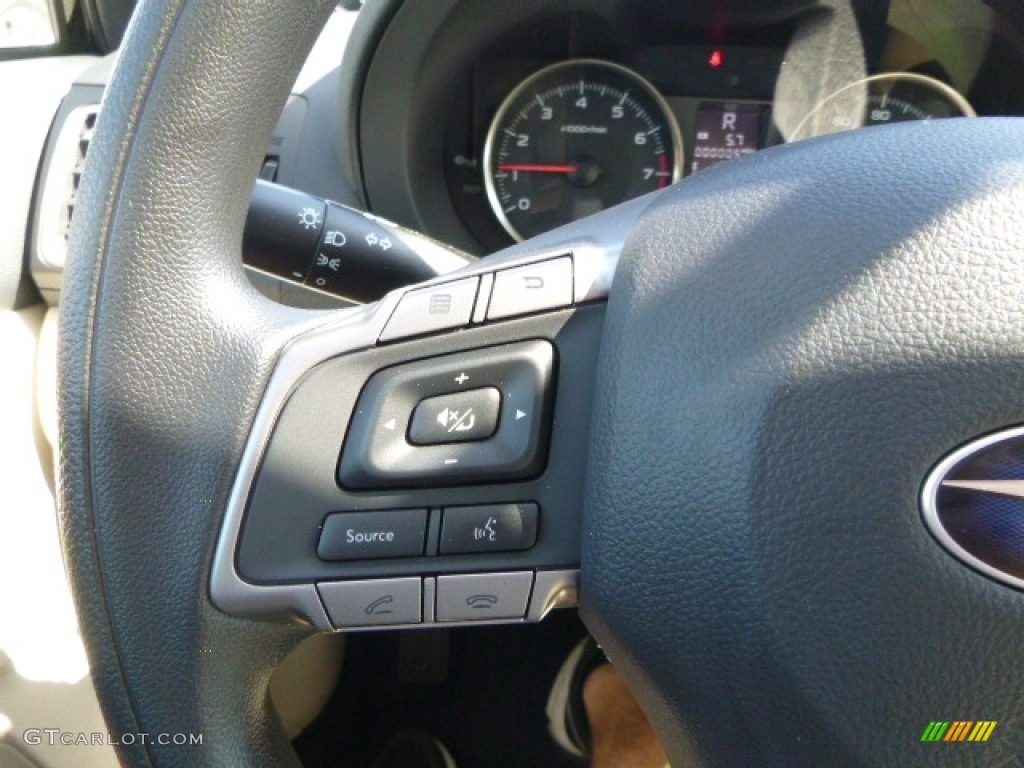 2016 Impreza 2.0i 4-door - Crystal Black Silica / Ivory photo #20