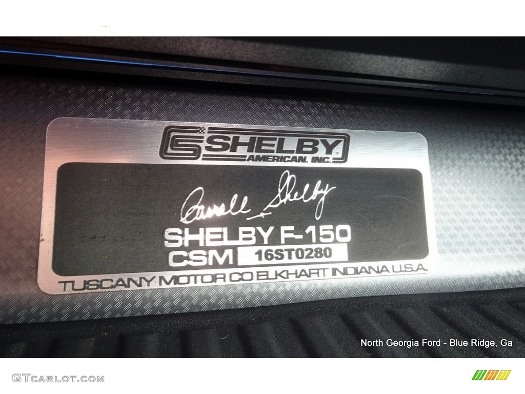 2016 F150 Shelby Cobra Edtion SuperCrew 4x4 - Blue Flame / Black photo #31
