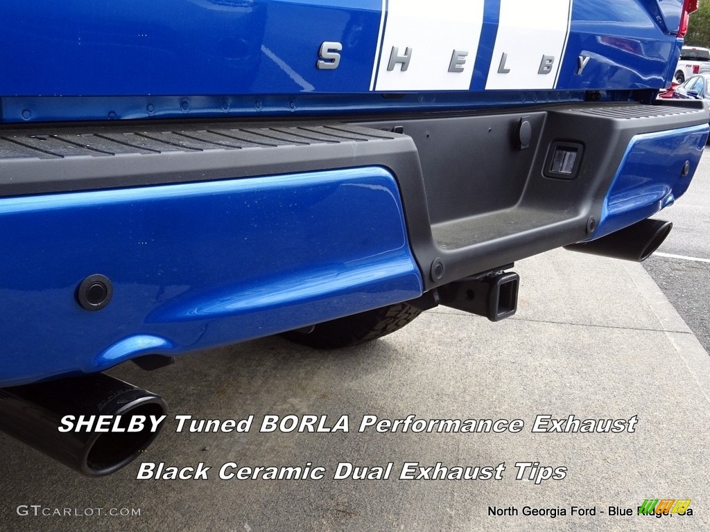 2016 F150 Shelby Cobra Edtion SuperCrew 4x4 - Blue Flame / Black photo #33