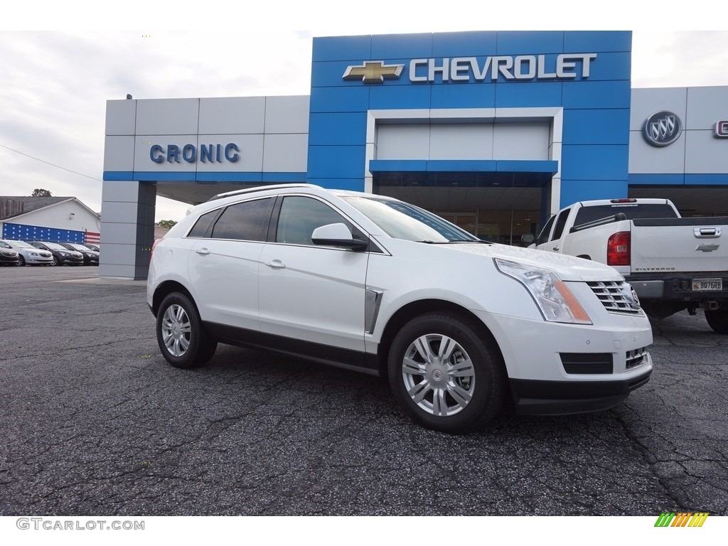 2015 SRX Luxury - Platinum Ice Tricoat / Shale/Brownstone photo #1