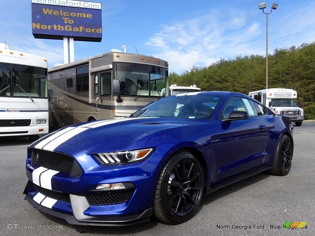 Deep Impact Blue Metallic Ford Mustang