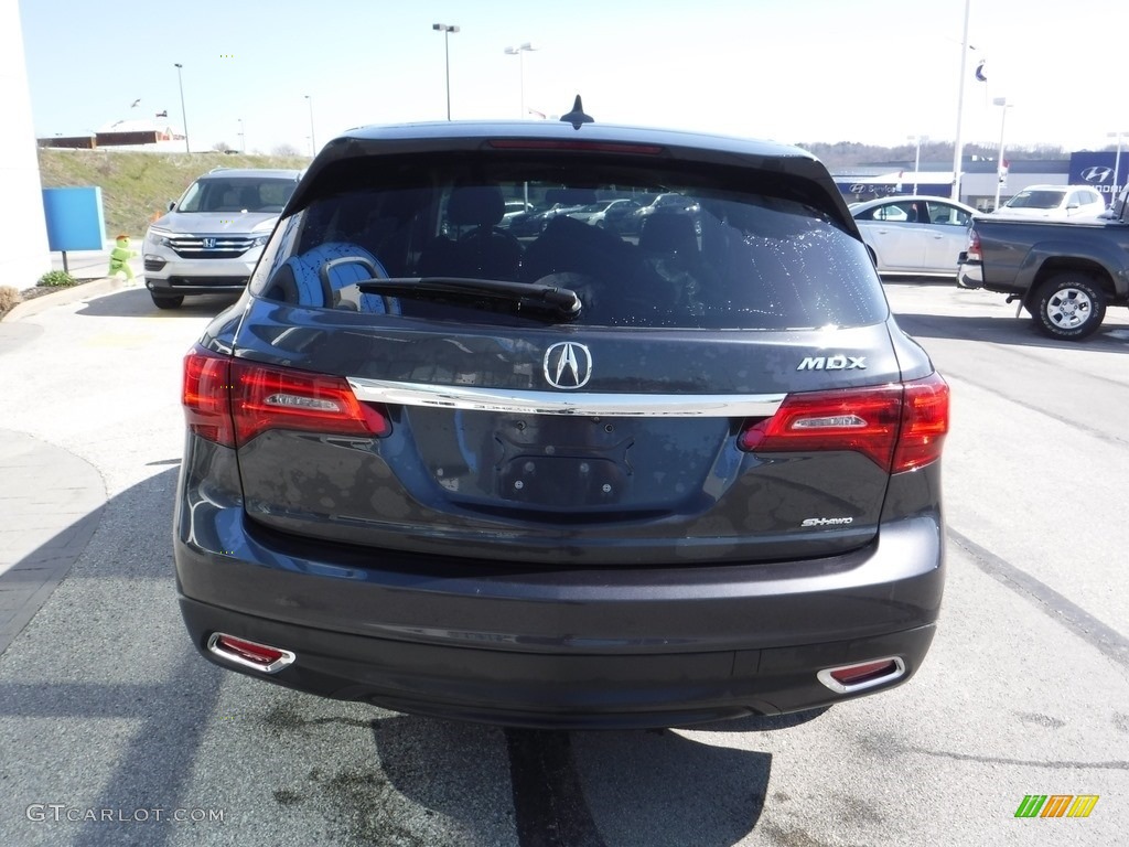 2014 MDX SH-AWD Technology - Graphite Luster Metallic / Ebony photo #6