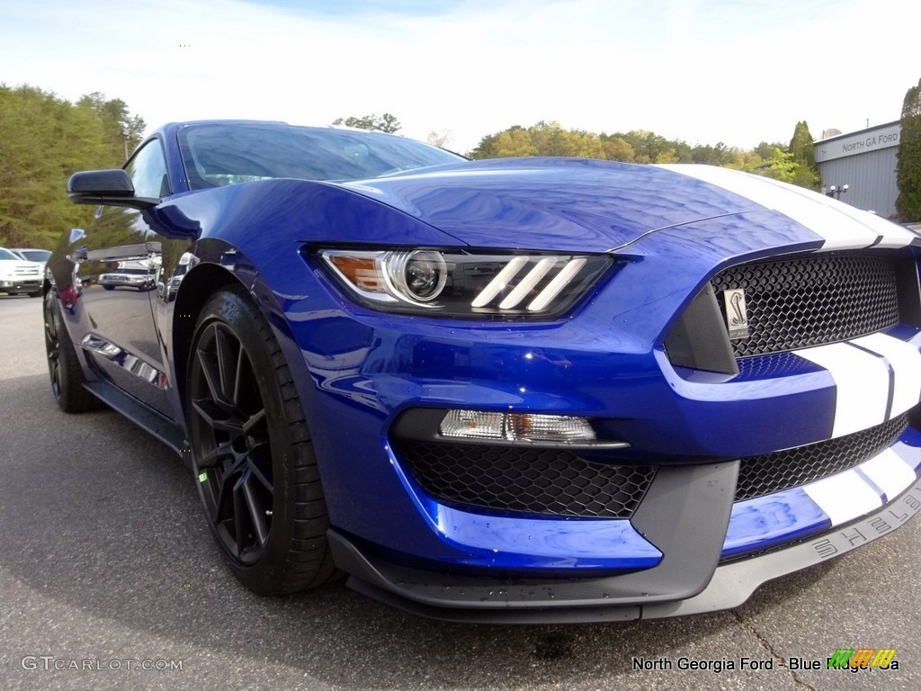 2016 Mustang Shelby GT350 - Deep Impact Blue Metallic / Ebony photo #32