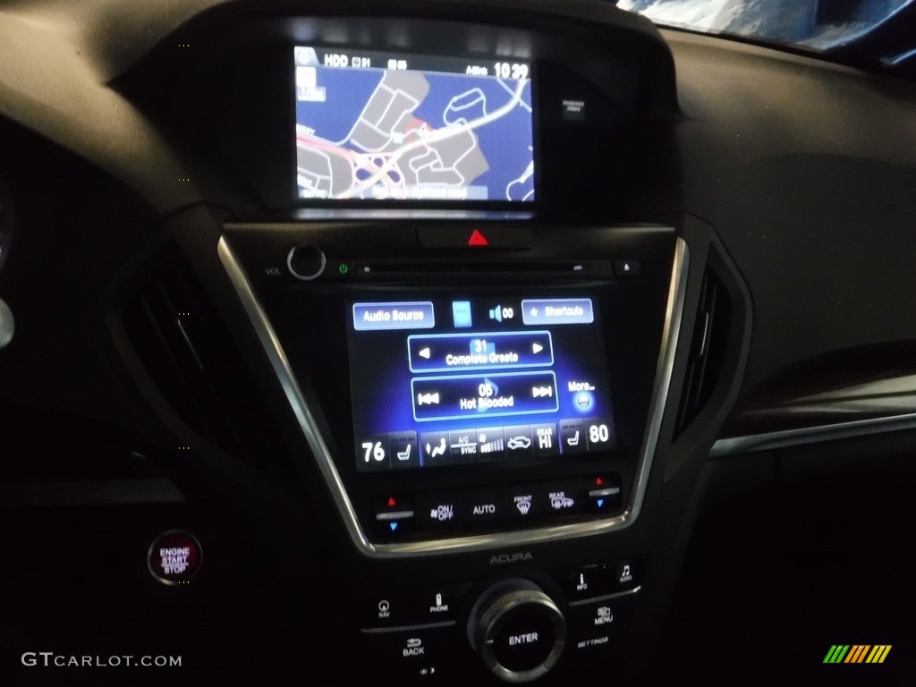 2014 MDX SH-AWD Technology - Graphite Luster Metallic / Ebony photo #16