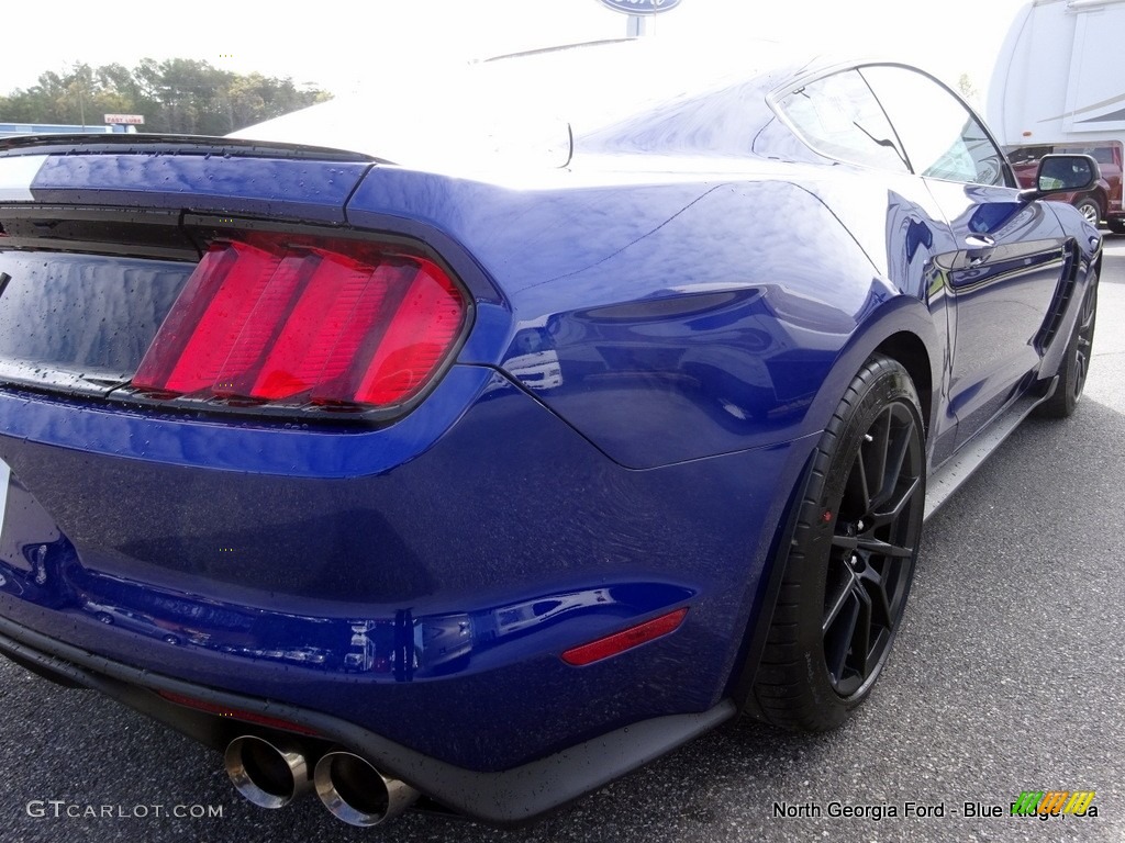 2016 Mustang Shelby GT350 - Deep Impact Blue Metallic / Ebony photo #33