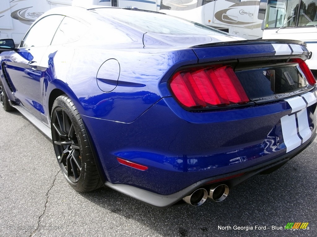 2016 Mustang Shelby GT350 - Deep Impact Blue Metallic / Ebony photo #34