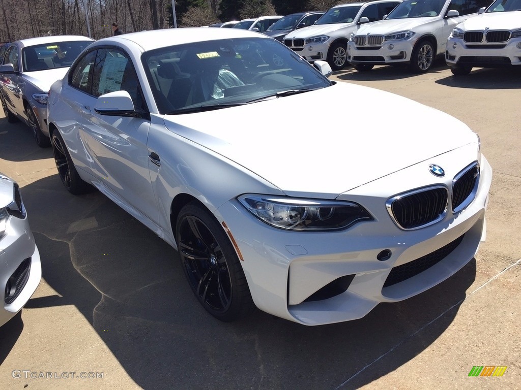 2016 M2 Coupe - Alpine White / Black/Blue Highlight photo #1