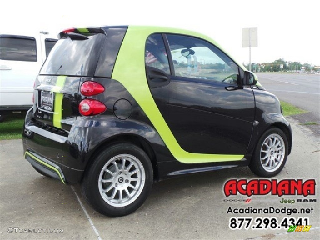 2013 fortwo pure coupe - Deep Black / Design Black photo #6