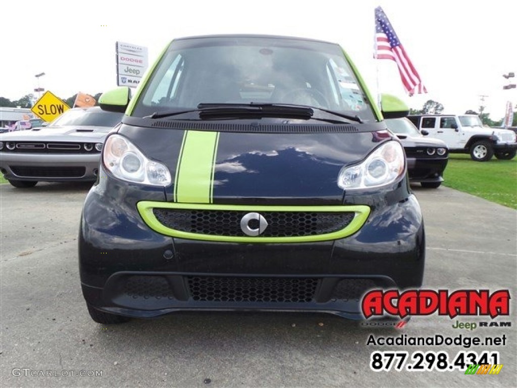 2013 fortwo pure coupe - Deep Black / Design Black photo #8