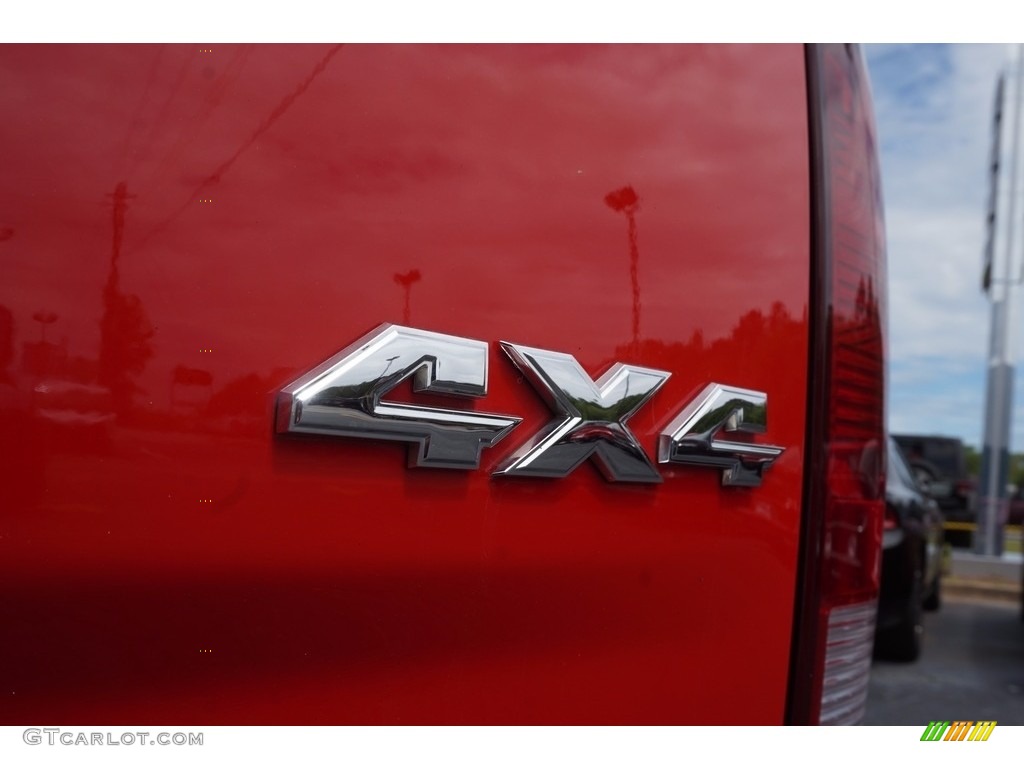 2014 1500 Big Horn Quad Cab 4x4 - Flame Red / Black/Diesel Gray photo #16