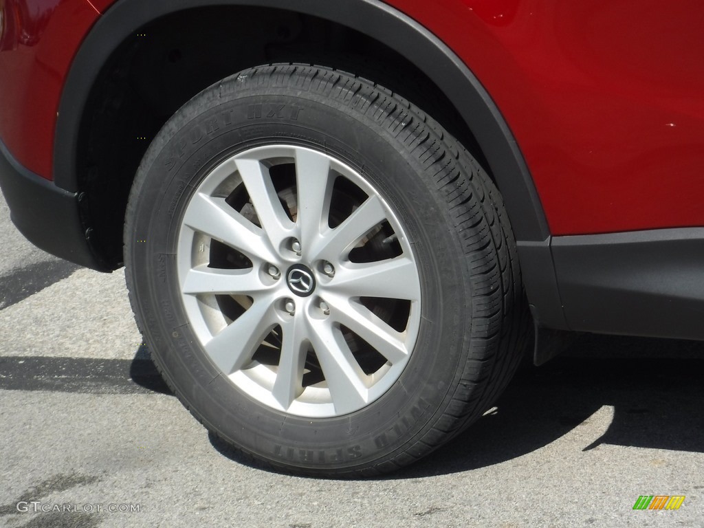 2013 CX-5 Sport AWD - Zeal Red Mica / Black photo #3