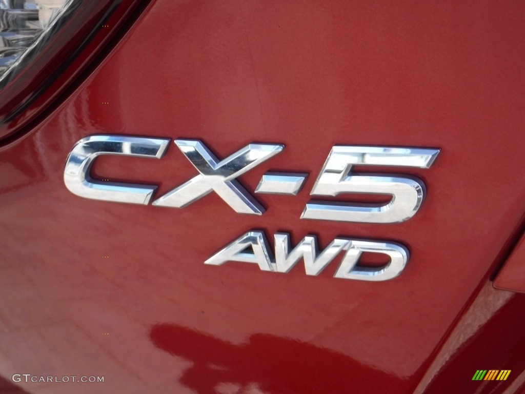 2013 CX-5 Sport AWD - Zeal Red Mica / Black photo #9