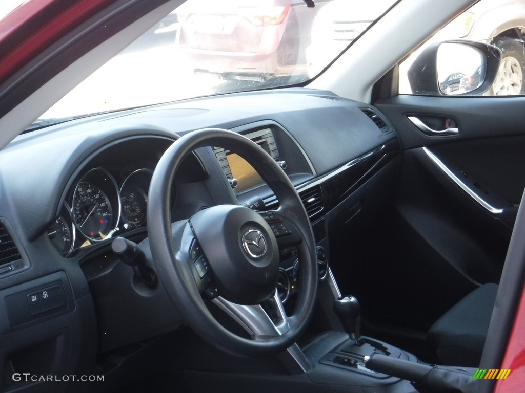 2013 CX-5 Sport AWD - Zeal Red Mica / Black photo #11