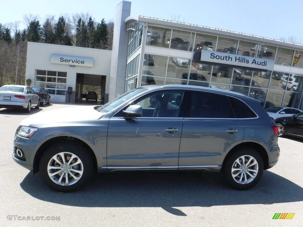 2016 Q5 2.0 TFSI Premium quattro - Monsoon Gray Metallic / Black photo #2