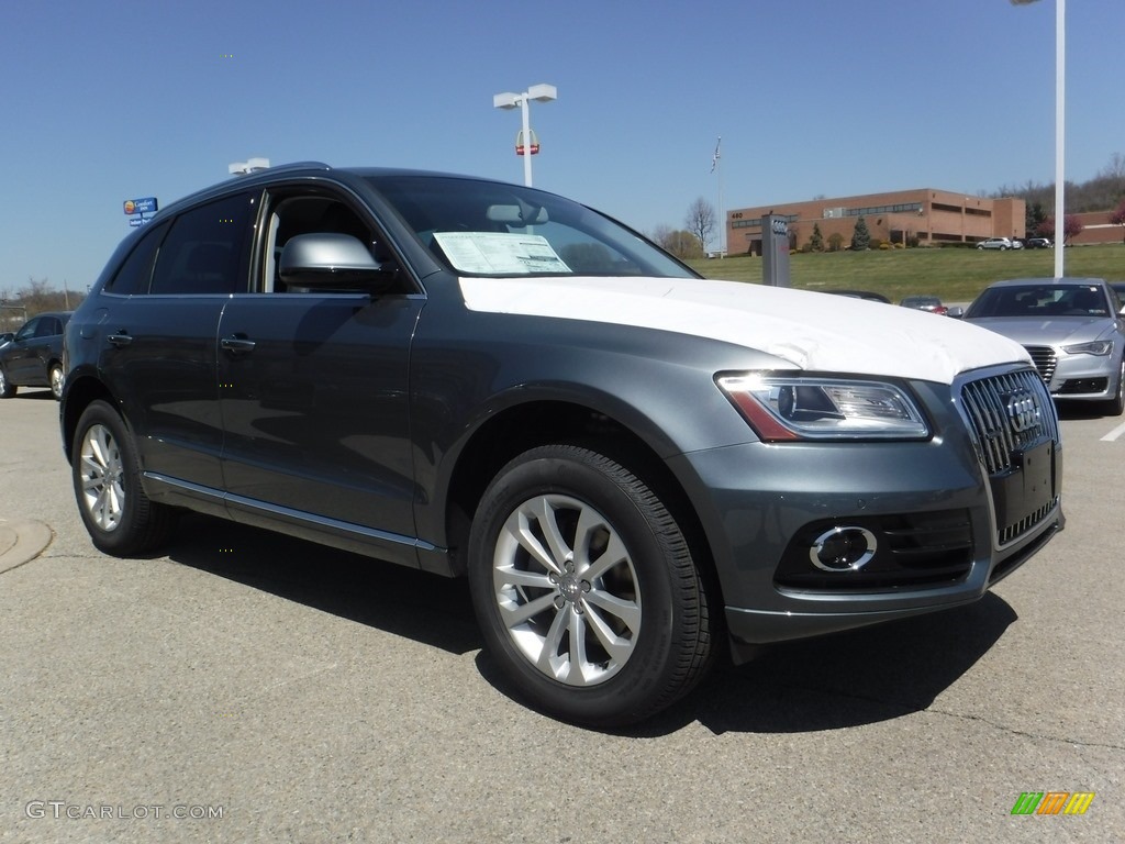 2016 Q5 2.0 TFSI Premium quattro - Monsoon Gray Metallic / Black photo #7