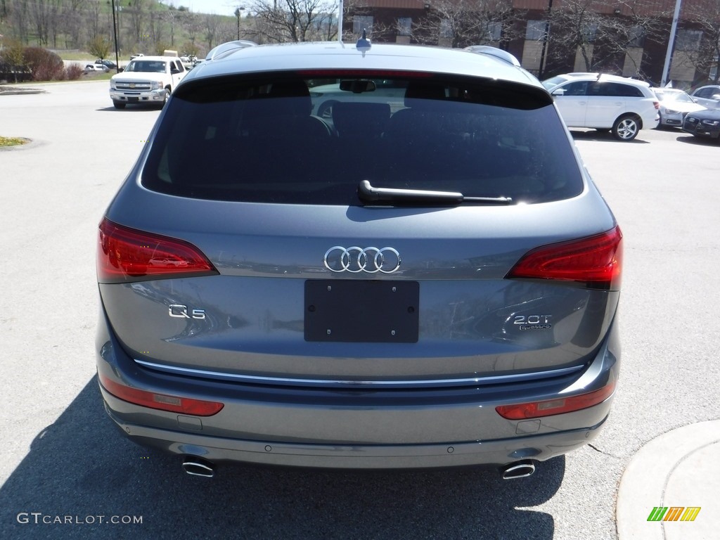 2016 Q5 2.0 TFSI Premium quattro - Monsoon Gray Metallic / Black photo #13