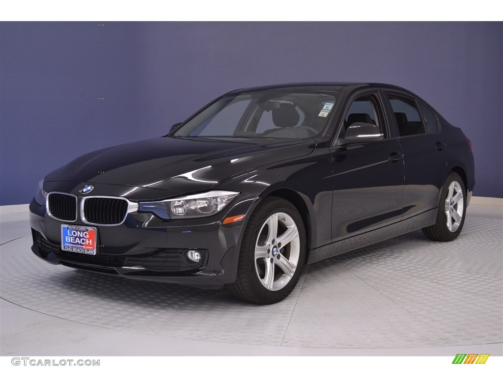 2013 3 Series 320i Sedan - Jet Black / Black photo #3