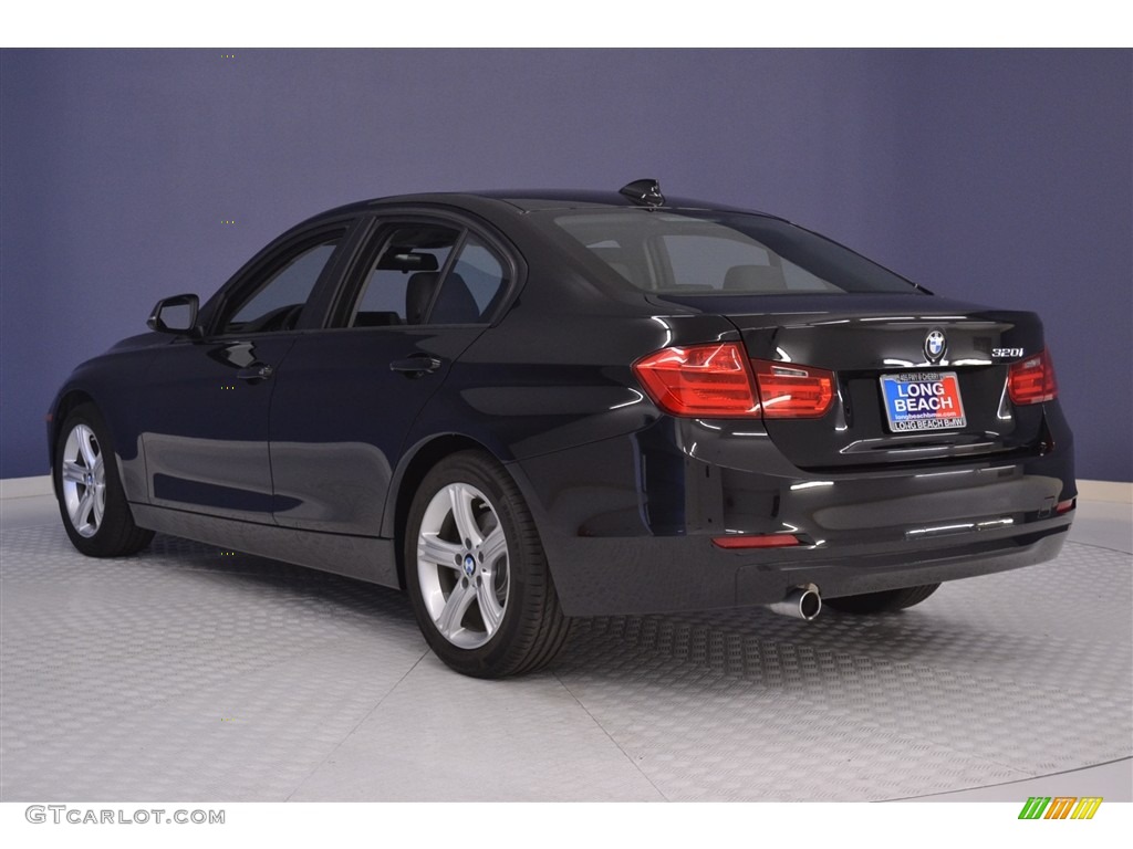 2013 3 Series 320i Sedan - Jet Black / Black photo #5