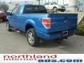 2009 Blue Flame Metallic Ford F150 STX SuperCab 4x4  photo #2