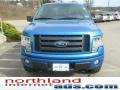 2009 Blue Flame Metallic Ford F150 STX SuperCab 4x4  photo #6