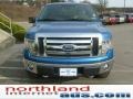 2009 Blue Flame Metallic Ford F150 XLT SuperCab 4x4  photo #6