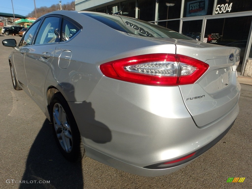 2013 Fusion SE - Ingot Silver Metallic / Charcoal Black photo #7