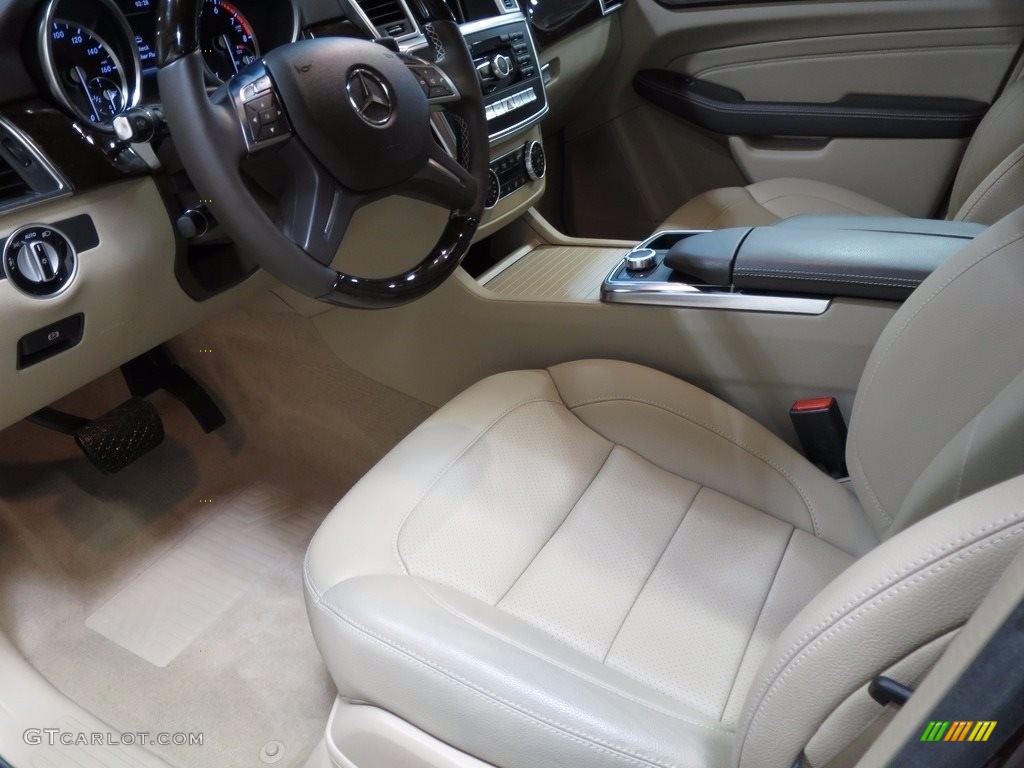 2014 ML 350 4Matic - Cinnabar Red Metallic / Almond Beige photo #7