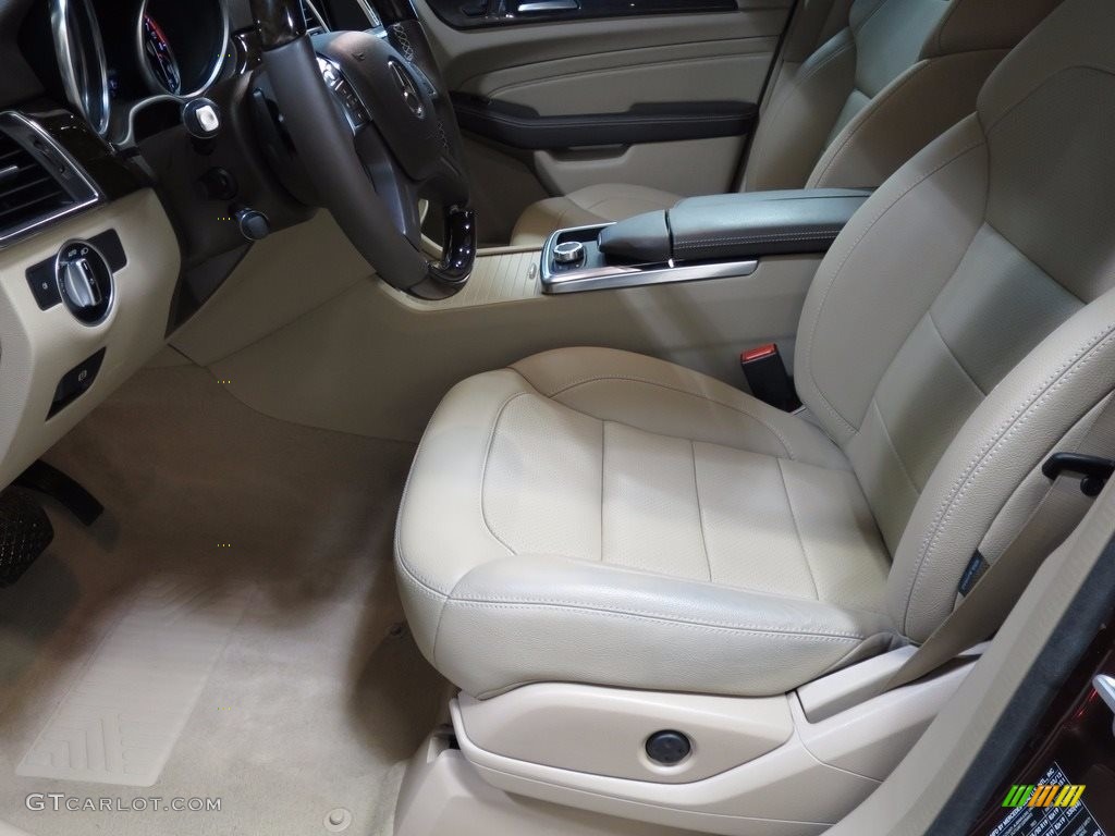 2014 ML 350 4Matic - Cinnabar Red Metallic / Almond Beige photo #8