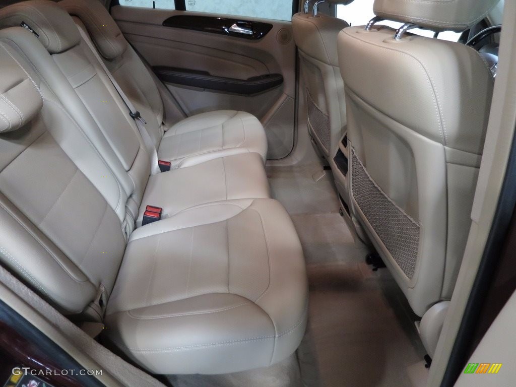 2014 ML 350 4Matic - Cinnabar Red Metallic / Almond Beige photo #10