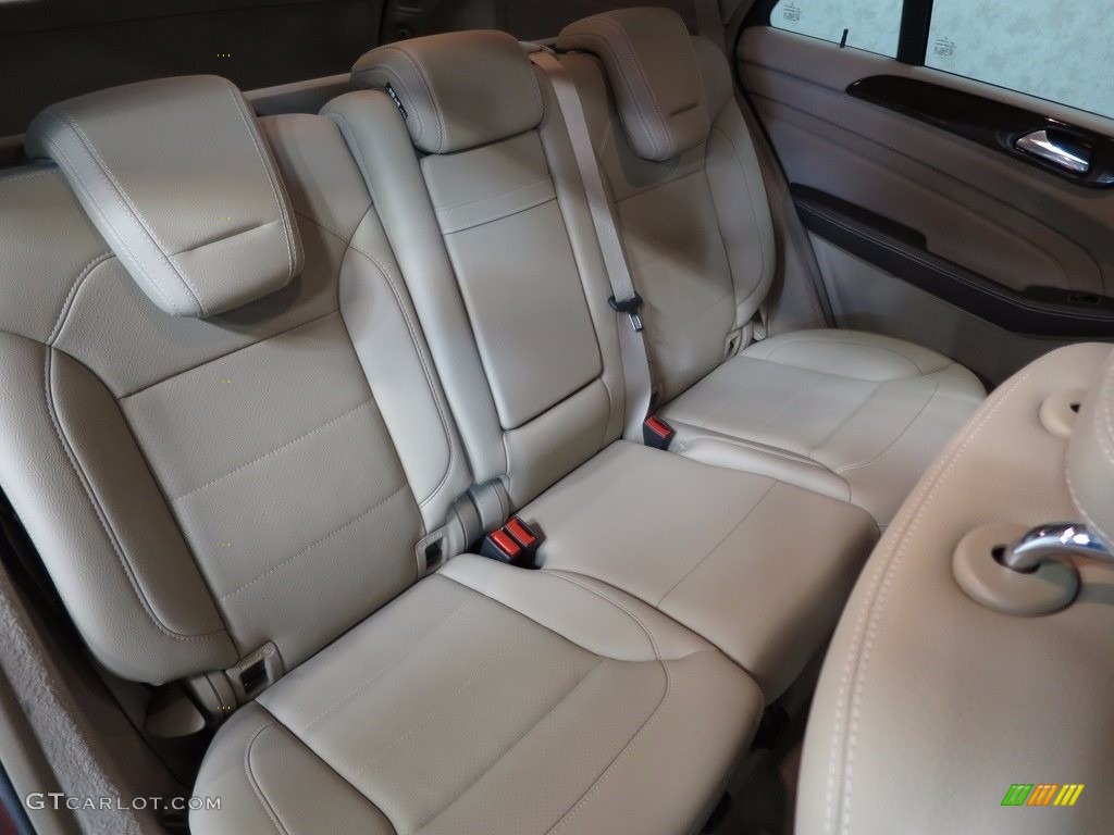 2014 ML 350 4Matic - Cinnabar Red Metallic / Almond Beige photo #11