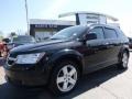 2009 Brilliant Black Crystal Pearl Dodge Journey R/T AWD  photo #2