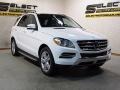 2014 Polar White Mercedes-Benz ML 350 4Matic  photo #3