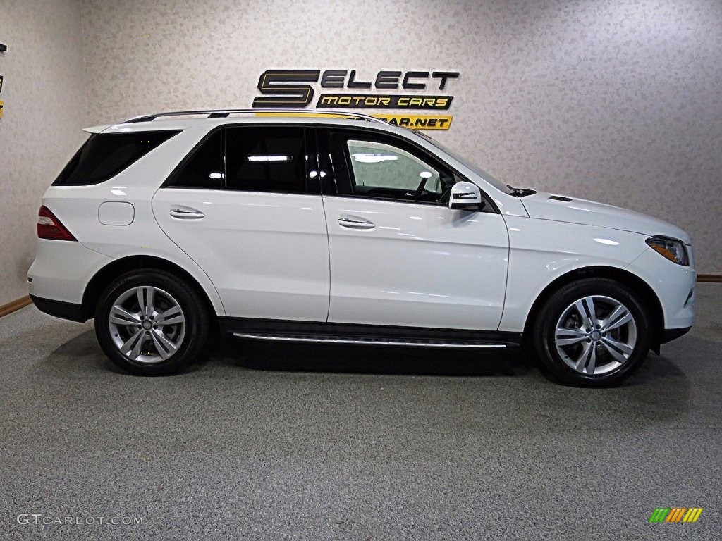 2014 ML 350 4Matic - Polar White / Grey photo #4