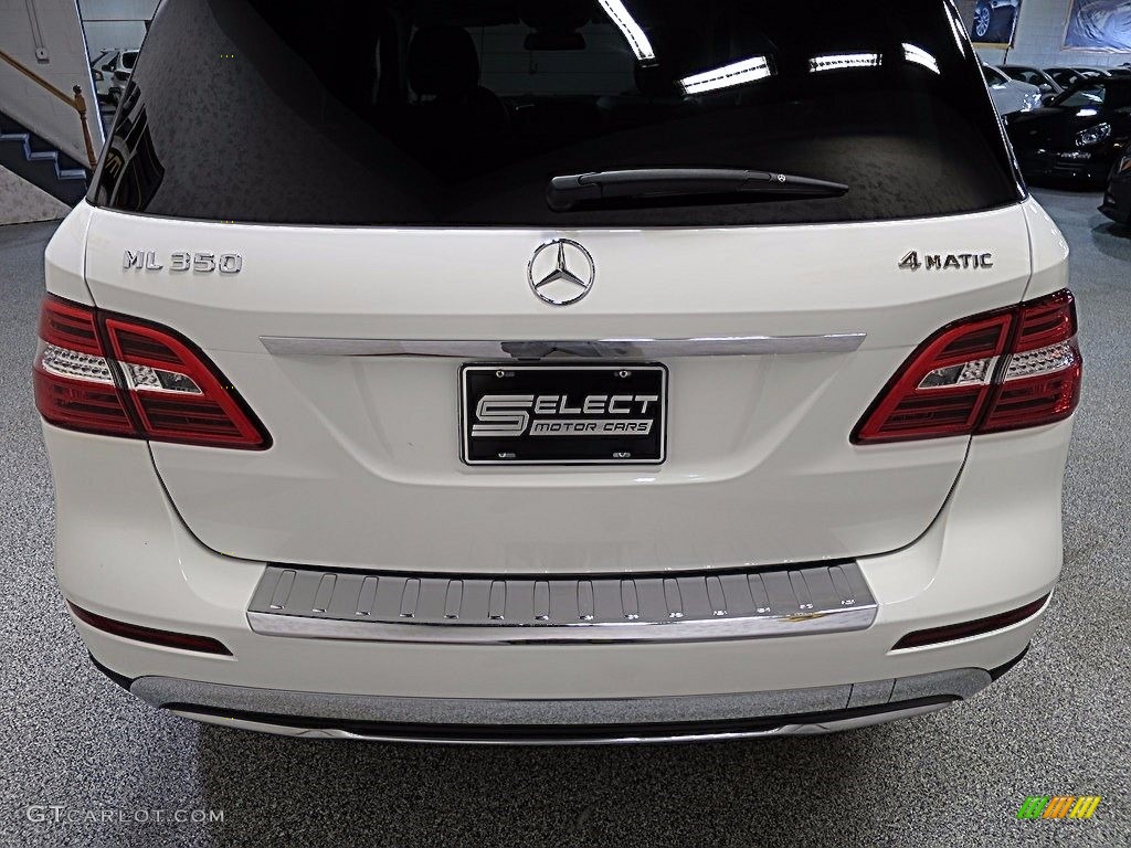 2014 ML 350 4Matic - Polar White / Grey photo #5