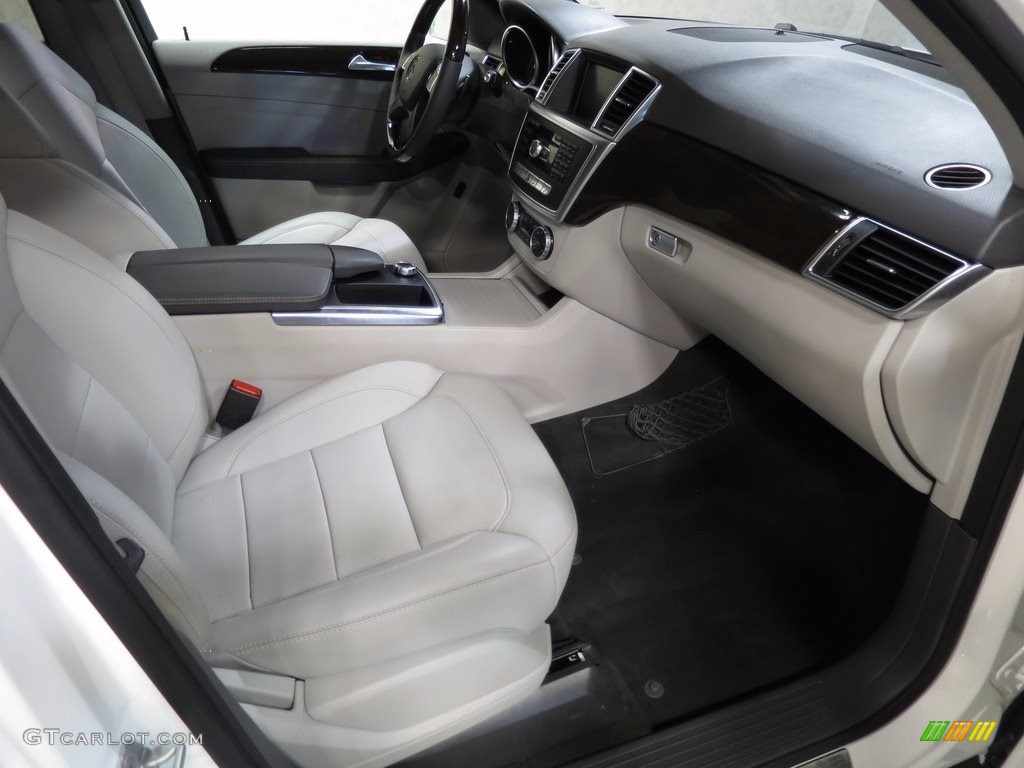 2014 ML 350 4Matic - Polar White / Grey photo #11