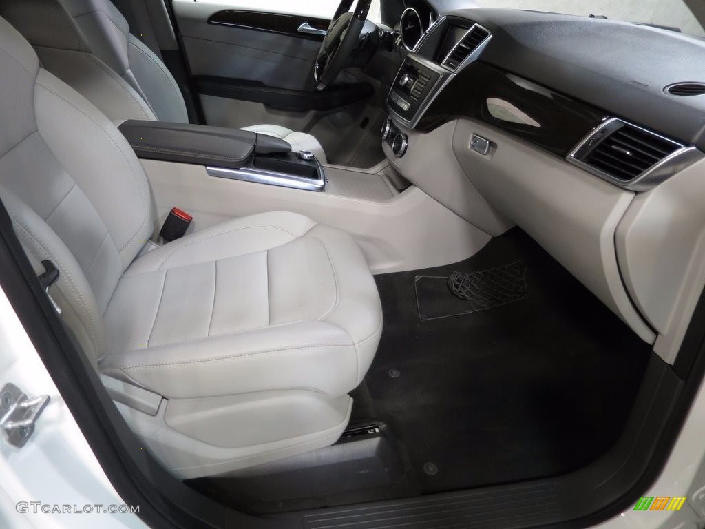 2014 ML 350 4Matic - Polar White / Grey photo #12