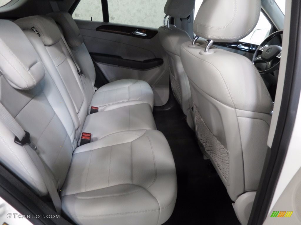2014 ML 350 4Matic - Polar White / Grey photo #13