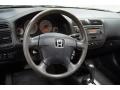 2001 Nighthawk Black Pearl Honda Civic EX Coupe  photo #26