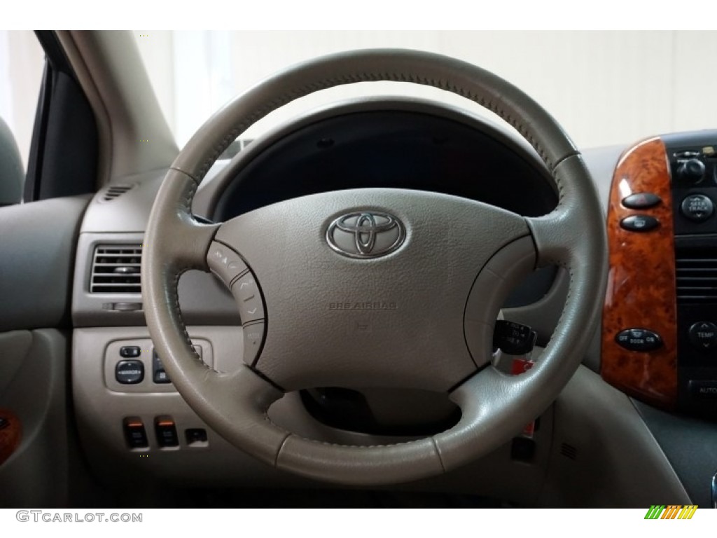 2006 Sienna XLE - Silver Pine Mica / Taupe photo #30