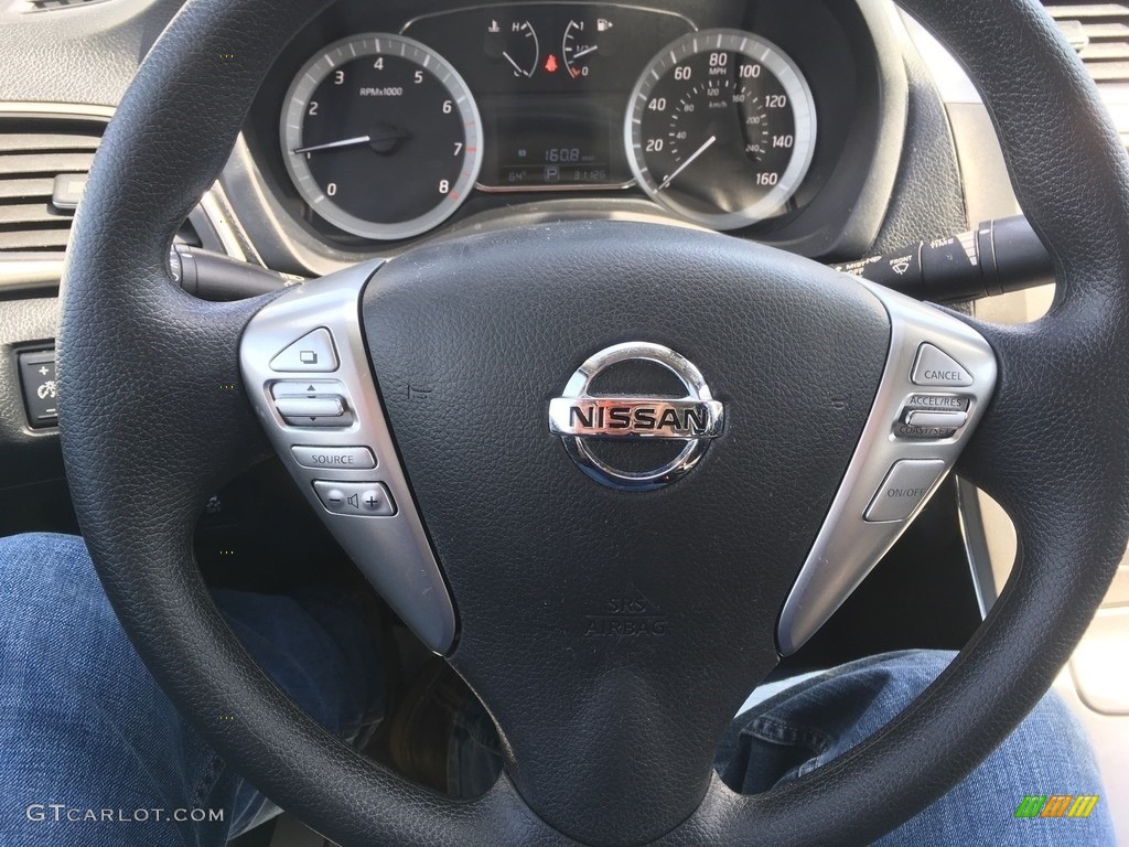 2013 Sentra SV - Aspen White / Charcoal photo #11