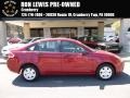 Sangria Red Metallic 2011 Ford Focus S Sedan