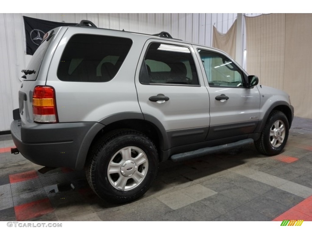 2002 Escape XLT V6 4WD - Satin Silver Metallic / Medium Graphite photo #7