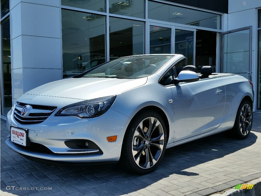 2016 Cascada Premium Convertible - Flip Chip Silver Metallic / Jet Black/Jet Black photo #1