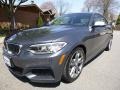 Mineral Grey Metallic 2015 BMW 2 Series M235i Coupe