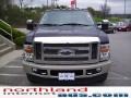 2009 Black Clearcoat Ford F350 Super Duty King Ranch Crew Cab 4x4 Dually  photo #6