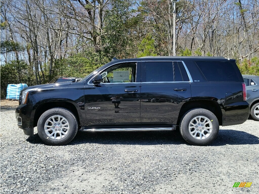 Onyx Black 2016 GMC Yukon SLE 4WD Exterior Photo #112385297